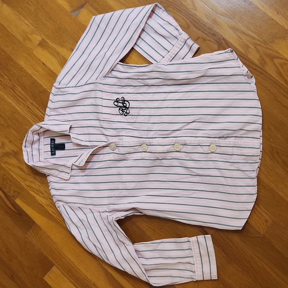 Lauren Ralph Lauren Pajama Top Only